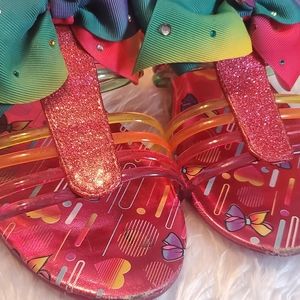 JoJo Siwa Rainbow Flatform Sandals